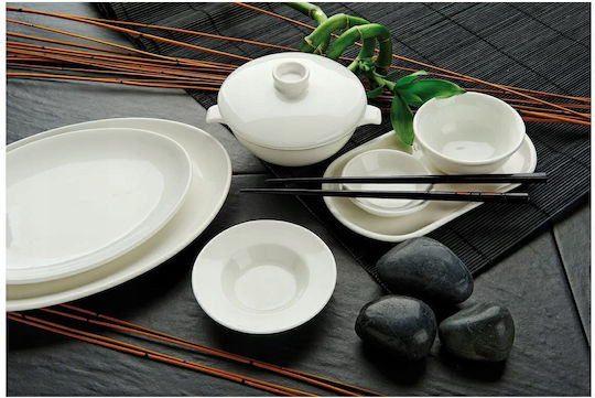 Lumarko Plate Shallow Oval 32x32cm