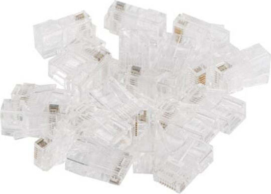 Lanberg Stecker RJ-45 100Stück Transparent (PLU-5000EZ)