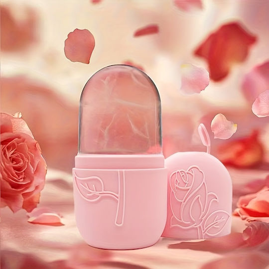 Ρολό Μασάζ Προσώπου Πάγο Anti-aging Face Ice Roller Cube Rose