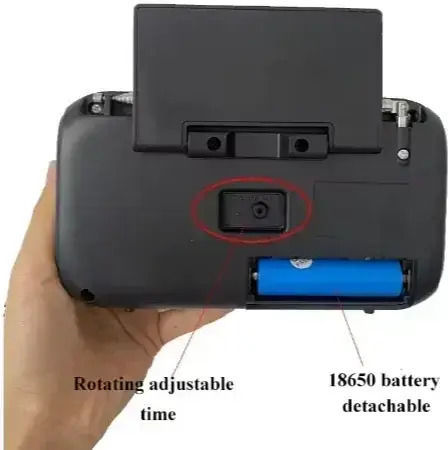 Cmik MK-159BT Retro Ραδιοφωνάκι Ηλιακό με Bluetooth και USB Μαύρο