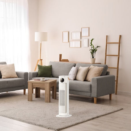 Morris Αερόθερμο Δωματίου Δαπέδου Λευκό 2000W