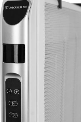 Morris Floor Convector Heater 2500W Mica with Electronic Thermostat 66.5x64.5cm White