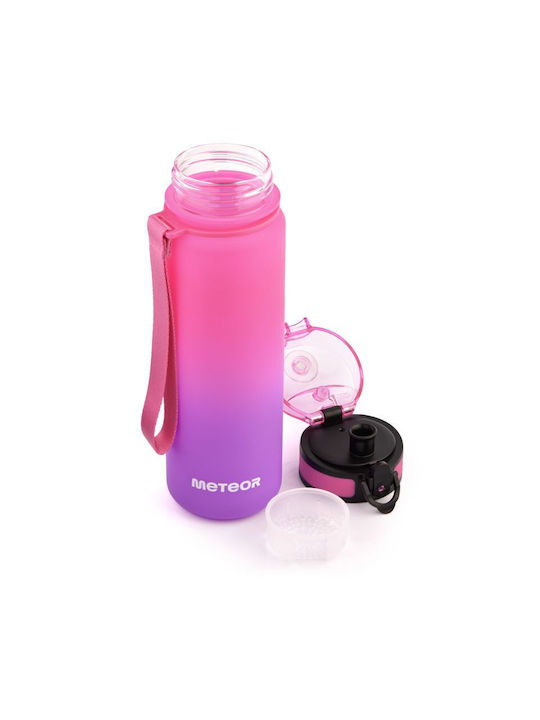 Meteor Αθλητικό Παγούρι 500ml Μωβ