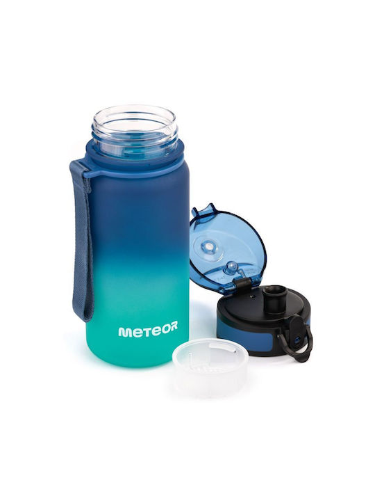 Meteor Αθλητικό Παγούρι 350ml Μπλε