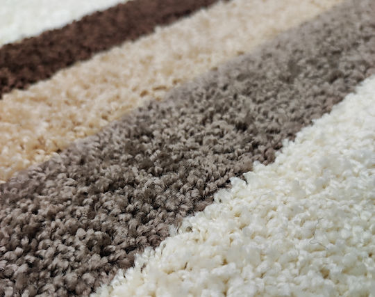 Nikotex Carpets Неплъзгащ Се Килим За Дневна Stark Бежово-Захарно 140x200
