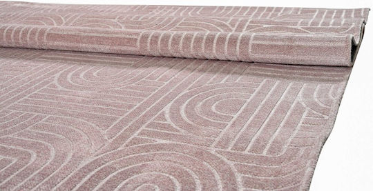 Polcarpet Sina Teppich Rechteckig Synthetisch,Polyester/Cotton/Leather Pink