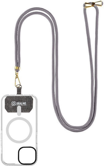 Obal:me Necktag Allure Rope Mobile Phone Dark Gray