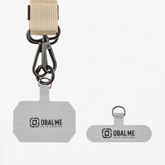 Obal:me Necktag Ribbon Rope Mobile Phone Ivory