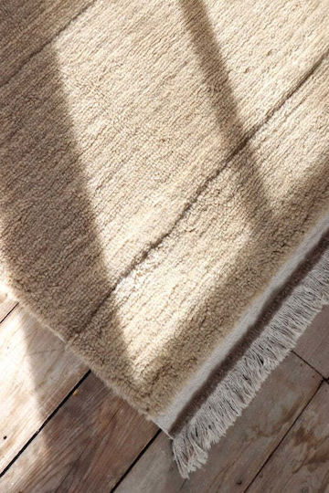 Lorena Canals Woolable Steppe Rug Rectangular Sheep Beige