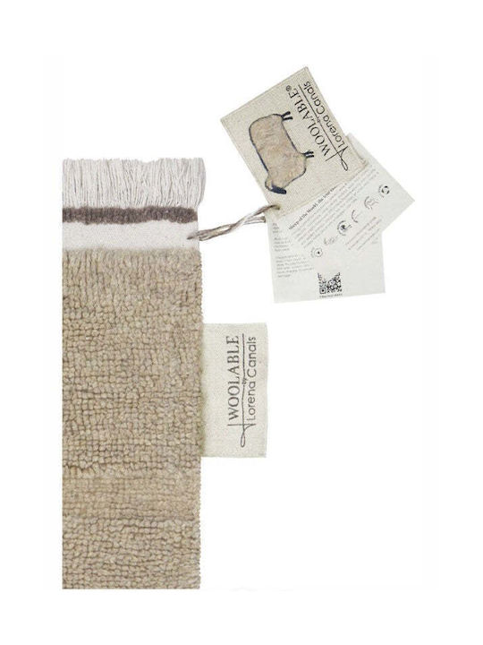 Lorena Canals Woolable Steppe Χαλί Ορθογώνιο Sheep Beige 80x140cm