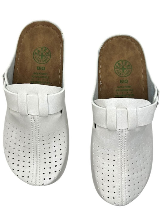 Damen Clogs Weiß