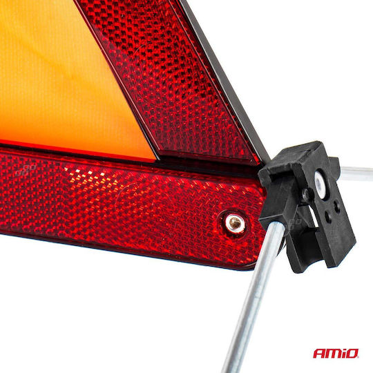 AMiO Car Warning Triangle 44cm with UN R150 Certification