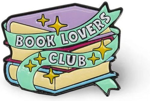 Abzeichen Book Lovers Club