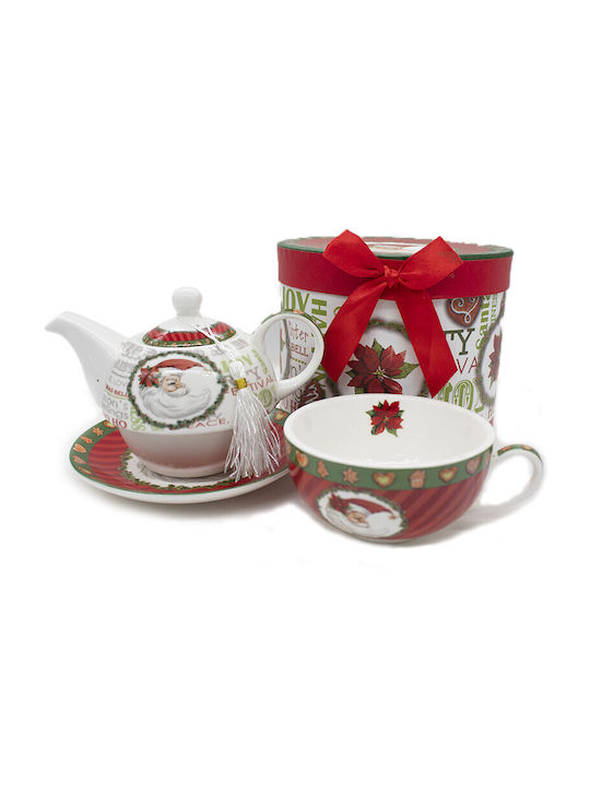 Velve Weihnachtliche Teekanne