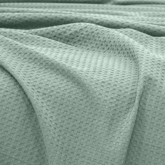 Lino Home Cocoon Κουβέρτα Πικέ Υπέρδιπλη 240x260εκ. Μέντα