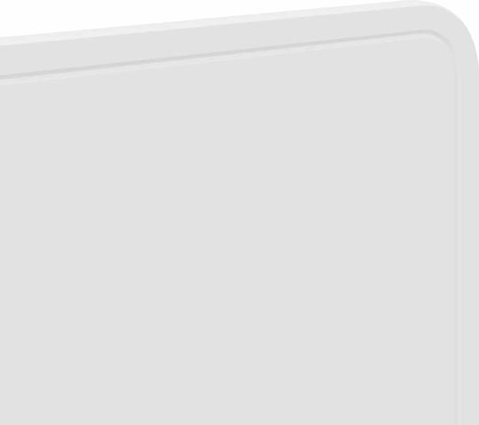 vidaXL Wooden Bed Headboard Bright White 140x100cm