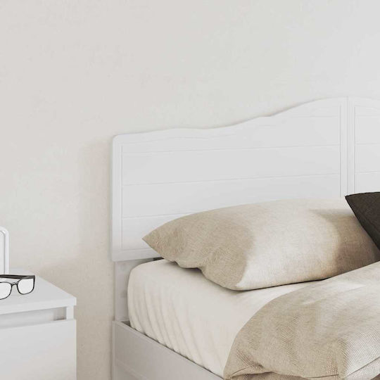 vidaXL Wooden Bed Headboard White 150x100cm