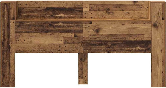 vidaXL Wooden Bed Headboard Old Wood 200x103.5cm