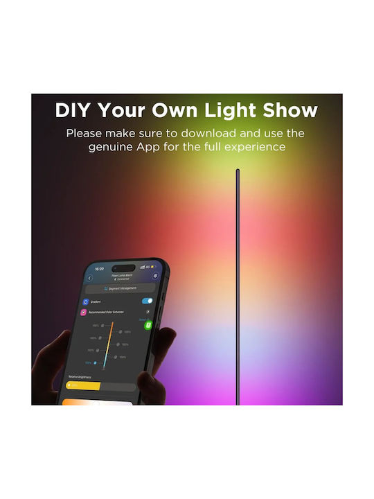 Govee LED Φωτιστικό Δαπέδου Wi-Fi/Bluetooth H8076