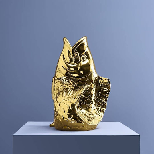Werner Voss Keramik Vase Gold Werner Voss Keramik Vase Gold