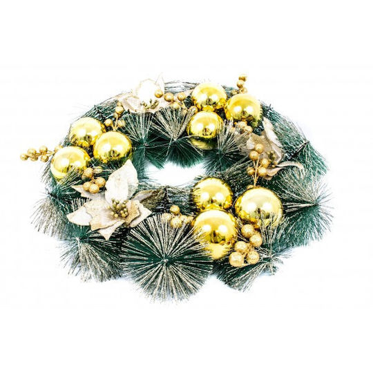 Velve Christmas Decorative Wreath 38cm