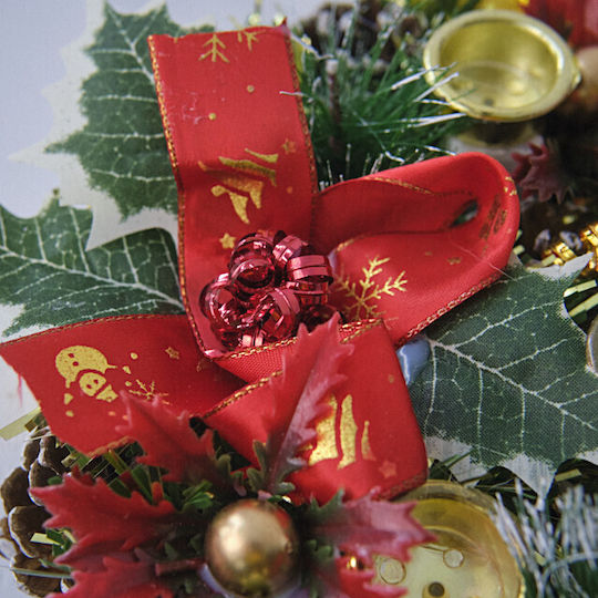 Velve Christmas Decorative Wreath 22cm