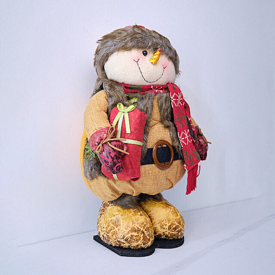 Decorațiune Tematică Om De Zăpadă Festiv Cadou 45cm