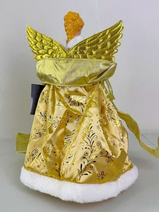 Christmas Decoration Snow Queen Tree Topper Gold 30cm