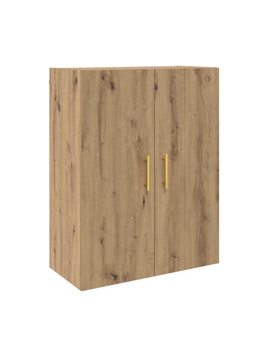 Βιβλιοθήκη Artisan Oak 69.5x34x180εκ.