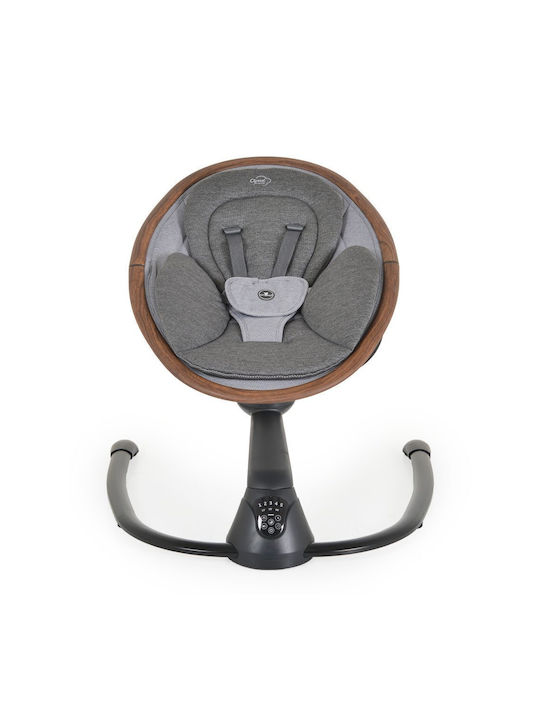 Cangaroo Ηλεκτρικό Relax Μωρού Κούνια με Μουσική Dark Grey για Παιδί έως 9kg
