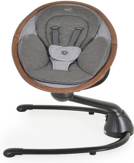 Cangaroo Ηλεκτρικό Relax Μωρού Κούνια με Μουσική Dark Grey για Παιδί έως 9kg