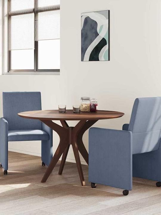 Scaun de exterior Metalic Albastru 2buc 57x66x94cm