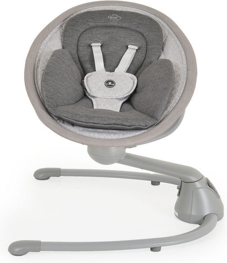 Cangaroo Ηλεκτρικό Relax Μωρού Κούνια με Μουσική Light Grey για Παιδί έως 9kg