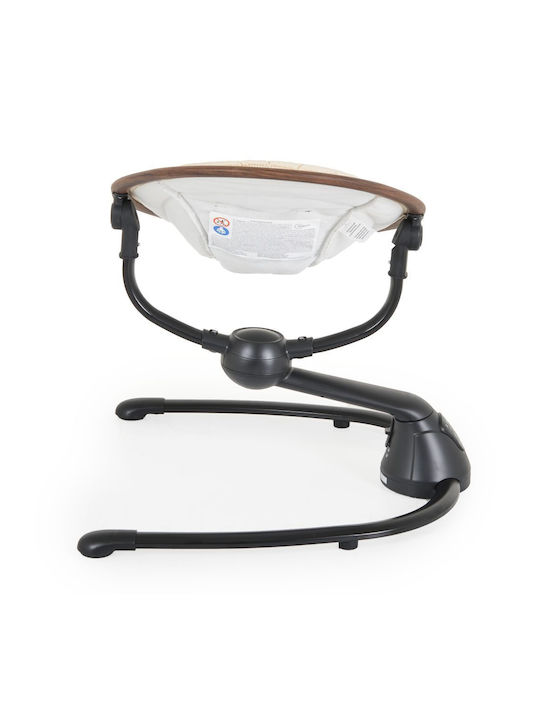 Cangaroo Ηλεκτρικό Relax Μωρού Κούνια με Μουσική Light Beige για Παιδί έως 9kg