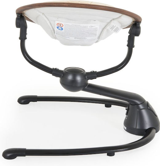 Cangaroo Electric Baby Relax Swing with Music Light Beige for Child up to 9kg