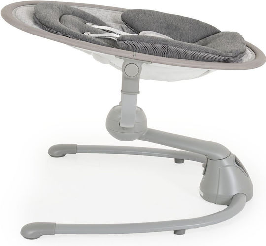Cangaroo Ηλεκτρικό Relax Μωρού Κούνια με Μουσική Light Grey για Παιδί έως 9kg