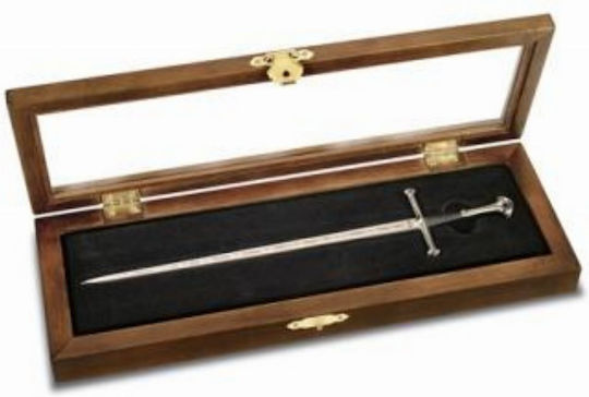 The Noble Collection Властелинът на пръстените Арагорн Андурил Отварачка за писма Меч Реплика