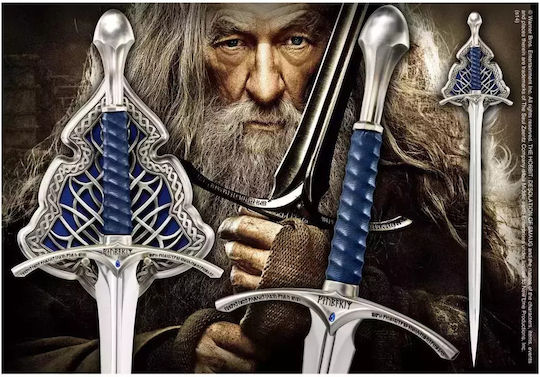 The Noble Collection Hobbit Glamdring Gandalf's Sword Replica 120cm Length Scale 1:1