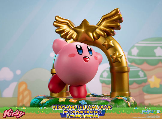 First 4 Figures Kirby Kirby și Ușa de Gol Figurină 24 cm