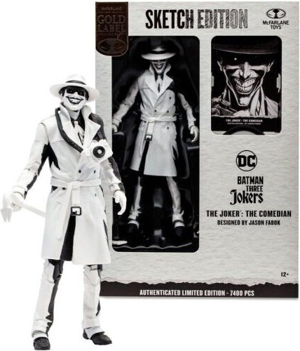 Mcfarlane Toys DC Comics Joker The Joker Desi Action Figure Height 18cm in Scale 1:10