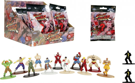 Street Fighter Nano Metalfigs Diecast Mini Figures Display 6 Cm 24