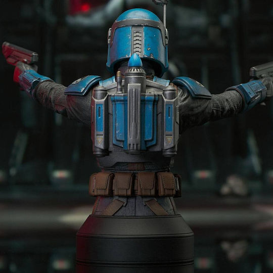 Diamond Select Toys Star Wars Bo-Katan Collectible Figure Height 17cm in Scale 1:6 3 Pieces