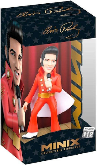 Elvis Presley Minix Figure Elvis Red Suit 12 Cm