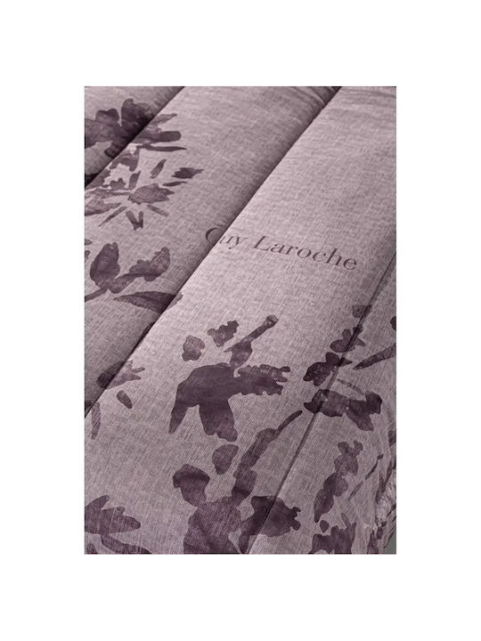Guy Laroche Bettbezug Baumwolle Übergröße 225x245 Romance Melange Suede