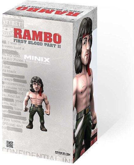 Minix Stranger Things Rambo Rambo With Bandana Figure 12cm