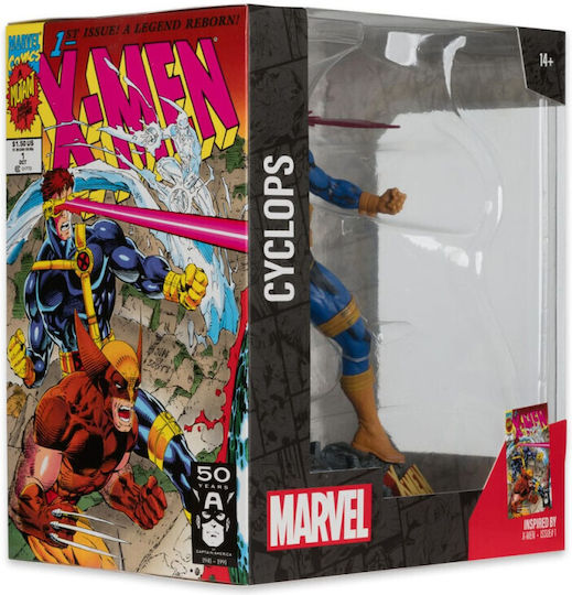 Diamond Select Toys Marvel Cyclops X-Men Animated Figure Height 15cm Scale 1:10