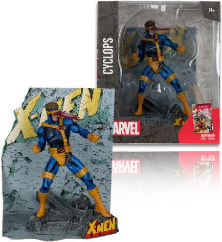 Diamond Select Toys Marvel Cyclops X-Men Animated Figure Height 15cm Scale 1:10