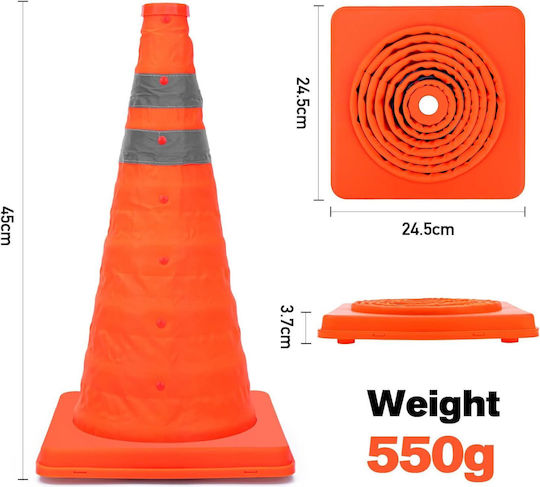 Accesorii De Semnalizare În Culoare Portocalie Cu Lățime 45cm