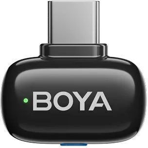 Boya mini 2 Lightning & Type-C Σετ Ασύρματο Δυναμικό Μικρόφωνο Πέτου, Clip On Δημοσιογραφικό