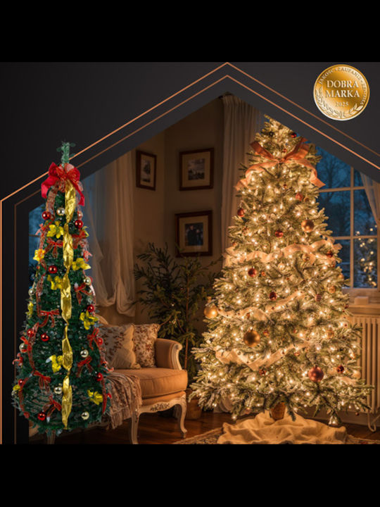 Christmas Tree 180cm Gold